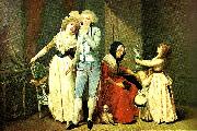 Louis Leopold  Boilly ce qui allume lamour leteint France oil painting artist